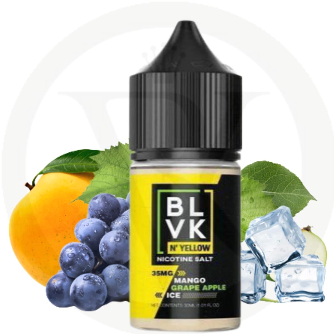 Mango Grape Apple Ice Blvk N Yellow Salts 30ml best online shop UAE Mango Grape Apple Ice Blvk N Yellow Salts