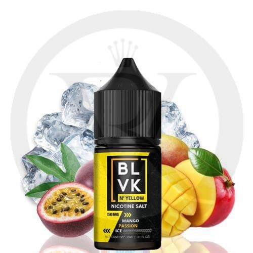 Mango passion ice blvk n yellow salts