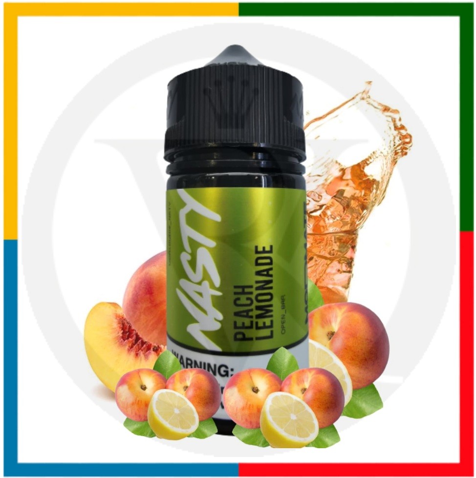 Nasty Modmate Peach Lemonade 60ml best online shop UAE BUY NEW NASTY MODMATE PEACH LEMONADE 60ML (FREEBASE) - Image 1