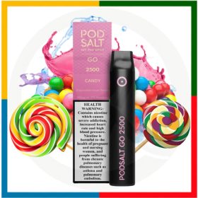 POD SALT GO DISPOSABLE VAPE 2500 PUFFS - Image 9