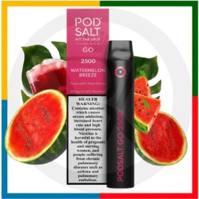 POD SALT GO DISPOSABLE VAPE 2500 PUFFS - Image 2