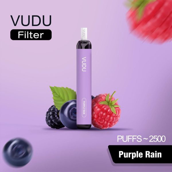 VUDU Filter Disposable 2500 Puffs- Purple Rain