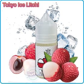 Tokyo Salt Nic E liquid 30ml- Ice Litchi