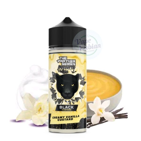 dessert series black custard 120ml