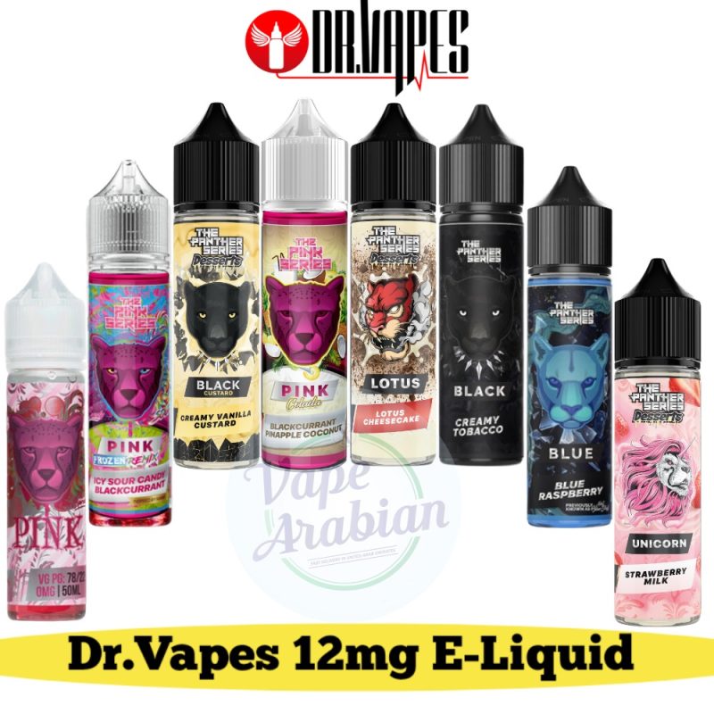 Dr Vapes 12mg Vape Liquid
