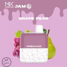 Maskking Jam Box 5000 puffs Disposable Vape- Grape Pear