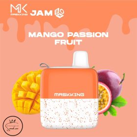 Maskking Jam Box 5000 puffs Disposable Vape- Mango Passion Fruit