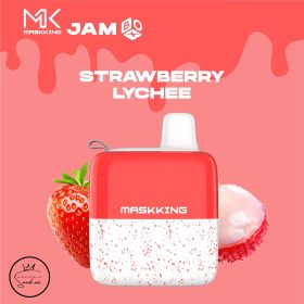 Maskking Jam Box 5000 puffs Disposable Vape- Strawberry Lychee
