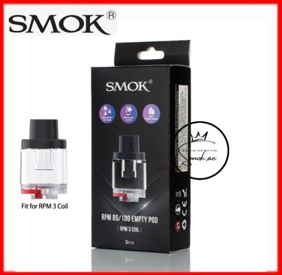 Smok RPM 85 and RPM 100 Empty Pods- RPM 3 Coil