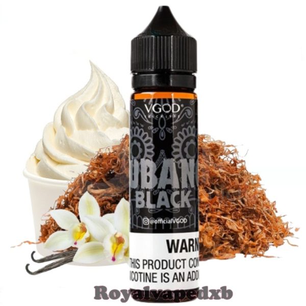 VGOD 60ml Vape Liquid- Cubano Black