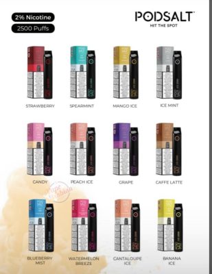 Pod Salt Go 2500 Puffs Disposable Vape