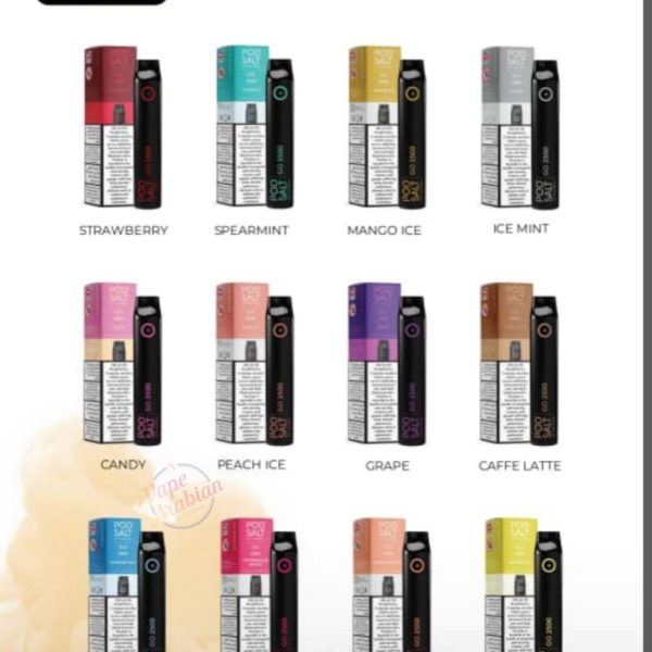 Pod Salt Go 2500 Puffs Disposable Vape