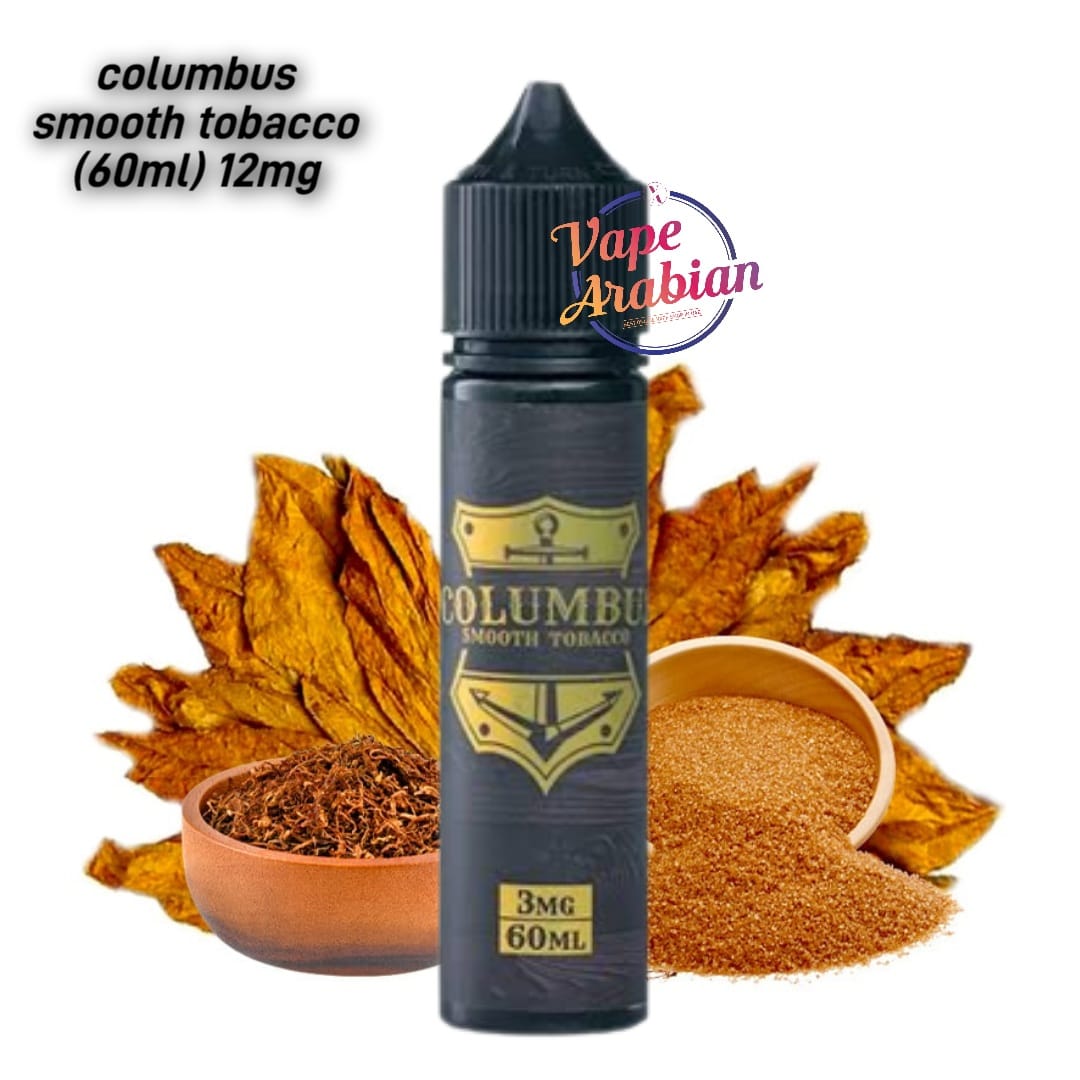 Authentic Buy Columbus Smooth Tobacco 60ml In UAE