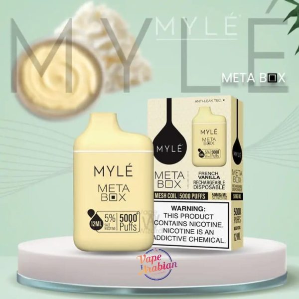 Myle Meta Box 5000 Puffs In UAE - Image 3