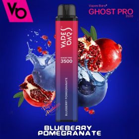 Vapes Bars Ghost Pro 3500 Puffs- Blueberry Pomegranate