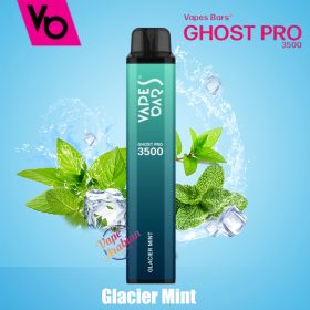 Vapes Bars Ghost Pro 3500 Puffs- Glacier Mint