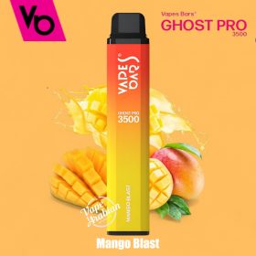 Vapes Bars Ghost Pro 3500 Puffs- mango Blast