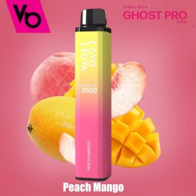 Vapes Bars Ghost Pro 3500 Puffs- Peach Mango