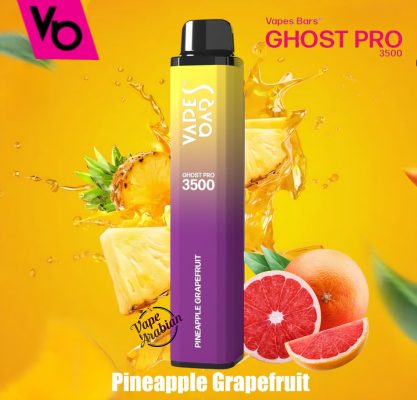 Vapes Bars Ghost Pro 3500 Puffs- Pineapple Grapefruit