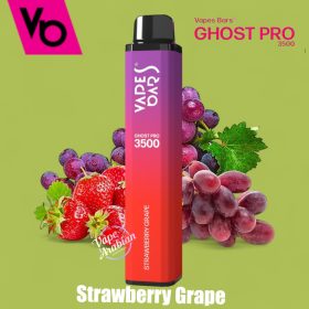 Vapes Bars Ghost Pro 3500 Puffs- Strawberry Grape