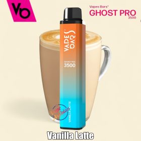 Vapes Bars Ghost Pro 3500 Puffs- Vanilla Latte