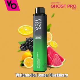 Vapes Bars Ghost Pro 3500 Puffs- Watermelon Lemon Blackberry