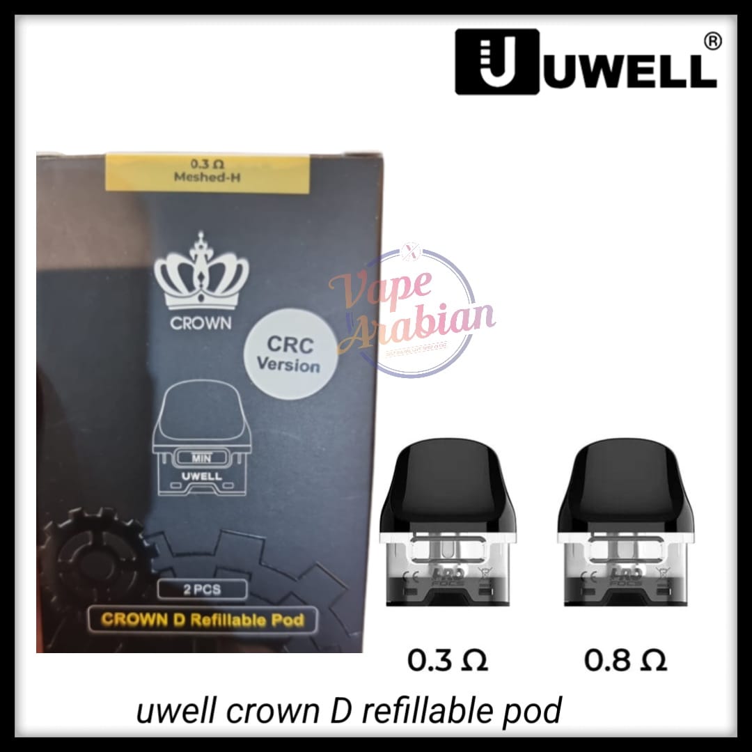 Uwell Crown D Refillable Pod Uwell Crown D Refillable Pod