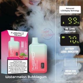 Nerd Fire Disposable Vape 8000 Puffs Advanced LCD Display Technology In UAE - Image 3