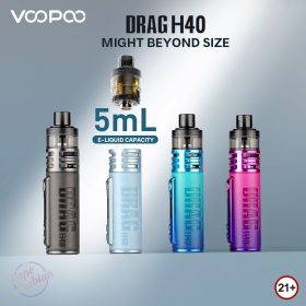 VOOPOO Drag H40 Pod Kit 1500mAh In UAE - Image 2