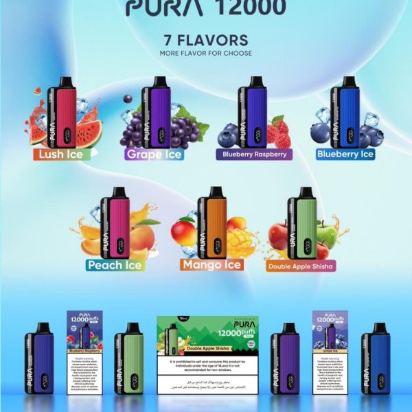 Buy PURA 12000 Puffs Disposable Vape
