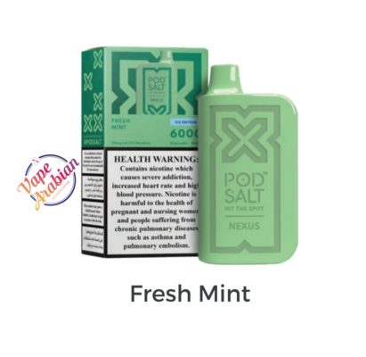 POD SALT NEXUS 6000 Puffs 20mg Disposable Vape Ice Edition In UAE - Image 10