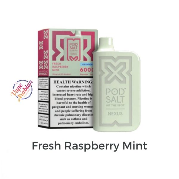 POD SALT NEXUS 6000 Puffs 20mg Disposable Vape Ice Edition In UAE - Image 11