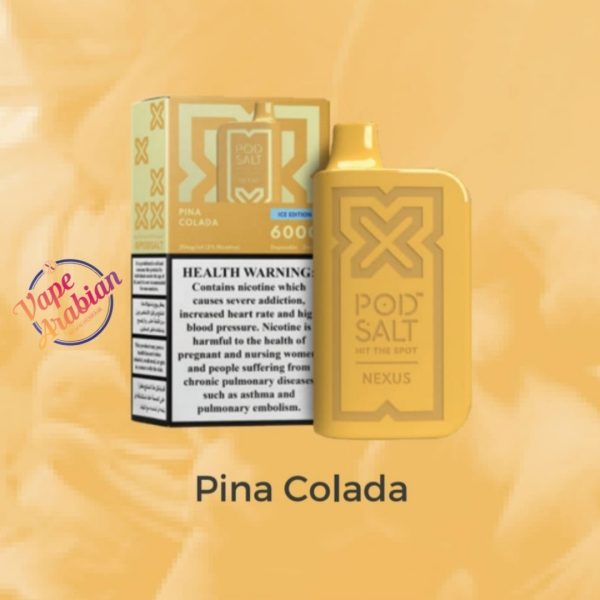 POD SALT NEXUS 6000 Puffs 20mg Disposable Vape Ice Edition In UAE - Image 7