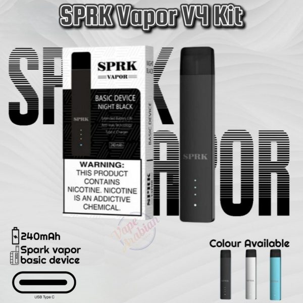 SPRK Vapor V4 Basic Kit 240mAh In UAE - Image 4