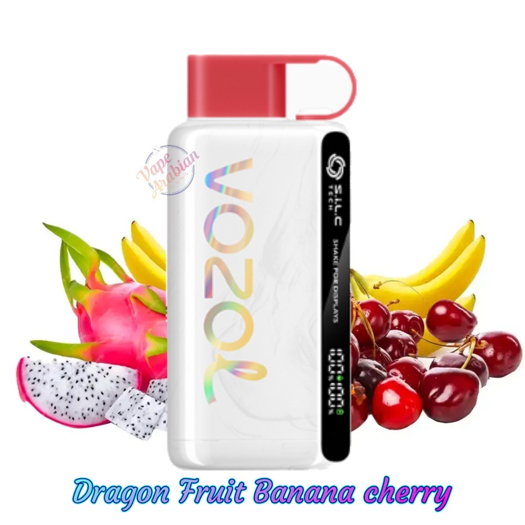 VOZOL STAR 12000 Puffs Best Online Vape Shop In UAE VOZOL STAR 12000 Puffs- Dragon Fruit Banana Cherry