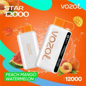 VOZOL STAR 12000 Puffs- Peach Mango Watermelon