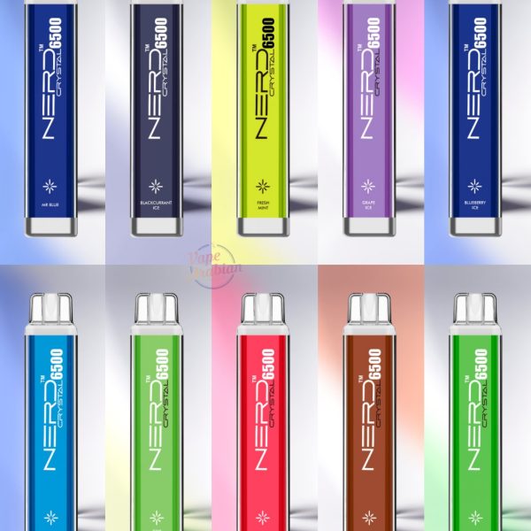 Nerd Crystal 5500 Puffs