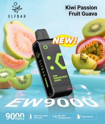 Elf Bar EW9000 Replacement Pods- Kiwi Passion Fruit Guava