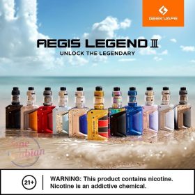 GeekVape Aegis Legend III 3 Kit 200W with Z Fli Tank Atomizer 5.5ml In UAE - Image 2