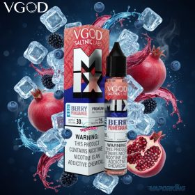 VGOD Iced Mix Series Salt 30ml- Iced Berry Pomegranate