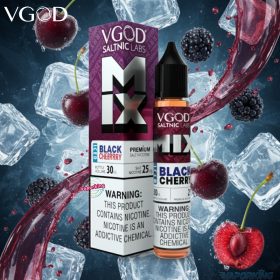 VGOD Iced Mix Series Salt 30ml- Iced Black Cherry