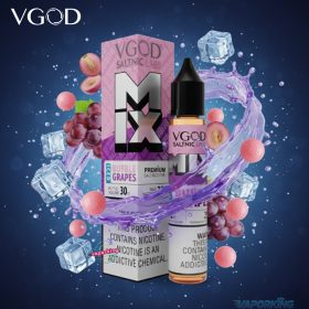 VGOD Iced Mix Series Salt 30ml- Iced Bubble Grapes