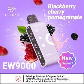 elf bar ew9000 prefilled pods Blackberry Cherry Pomegranate