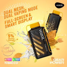 VOZOL Gear Power 20000 Puffs Disposable Vape In UAE - Image 3