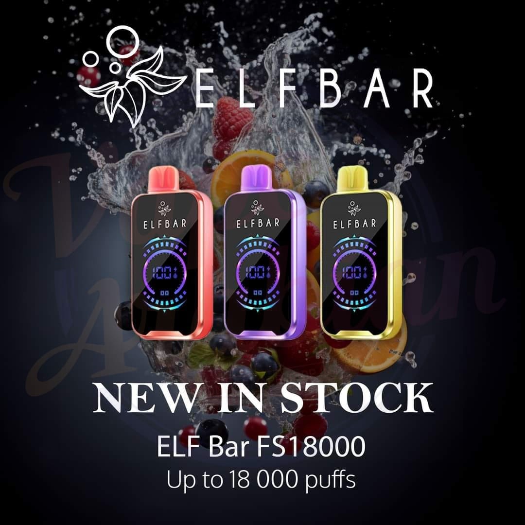 Elf Bar FS18000 Puffs Disposable Vape Elf Bar FS18000 Puffs Disposable Vape