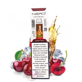 Nerd Crystal 5500 Puffs Disposable Vape Cherry Cola