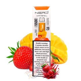 Nerd Crystal 5500 Puffs Disposable Vape Strawberry Mango