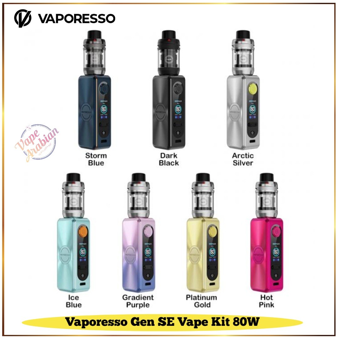 Vaporesso-GEN-SE-Vape-Kit-80W.jpg Vaporesso GEN SE Vape Kit 80W With iTank T Atomizer 3ml In UAE - Image 2