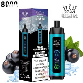 Crown Bar Al Fakher 8000 Pro DTL 8000Puffs Dual Mode Disposable Vape In UAE - Image 19
