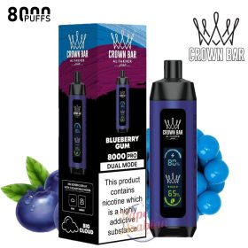 Crown Bar Al Fakher 8000 Pro DTL 8000Puffs Dual Mode Disposable Vape In UAE - Image 12